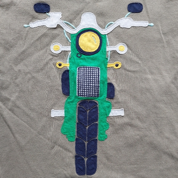 2012 nwot/ln Mini Boden motorcycle tee 7-8 years. - Picture 5 of 10